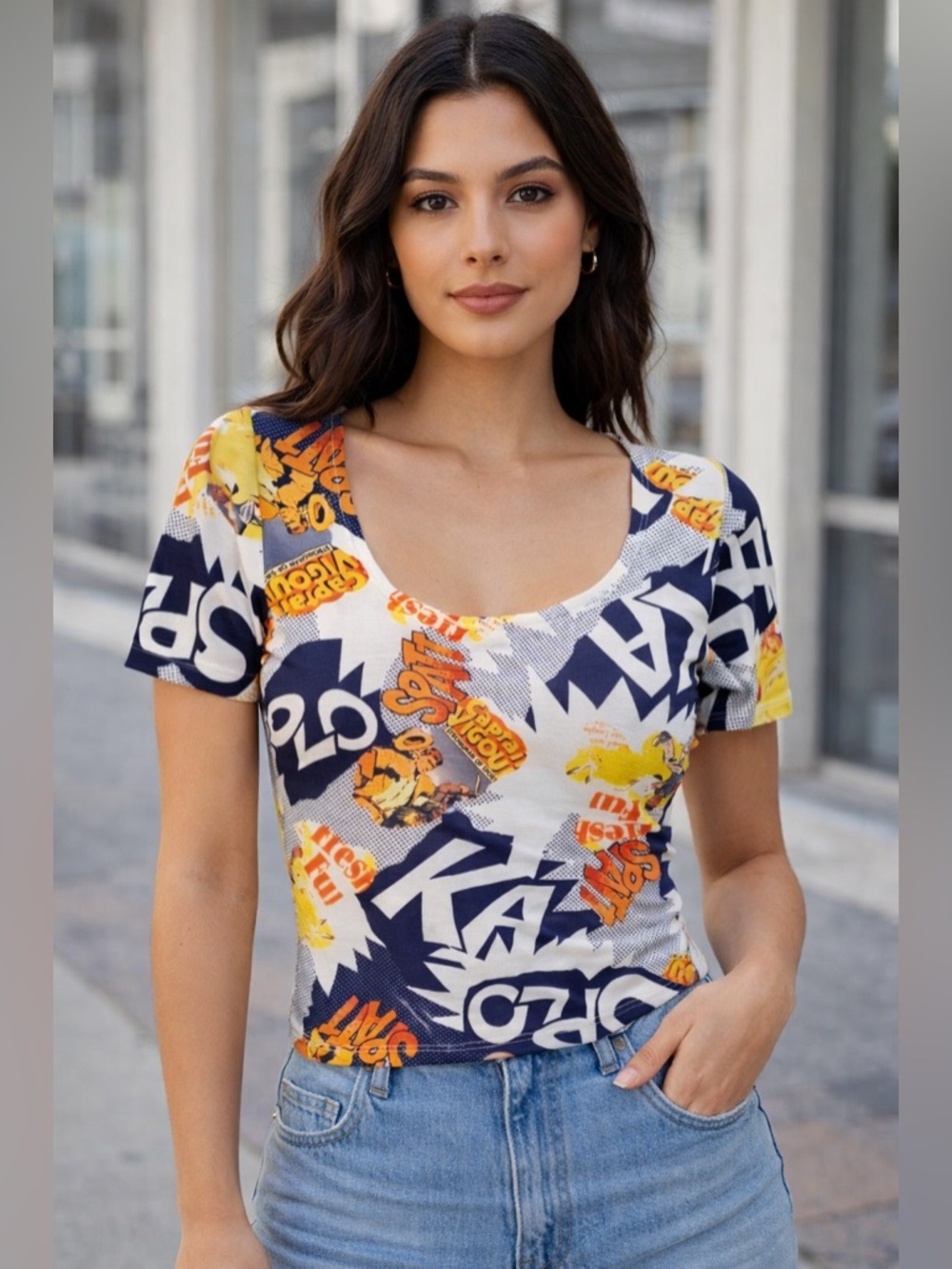 Vintage Top Zoe Garbo